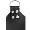 Mr Sling Sling en cuir 4 Points Noir